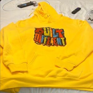 Built Different Yellow Adult 2pc Joggers